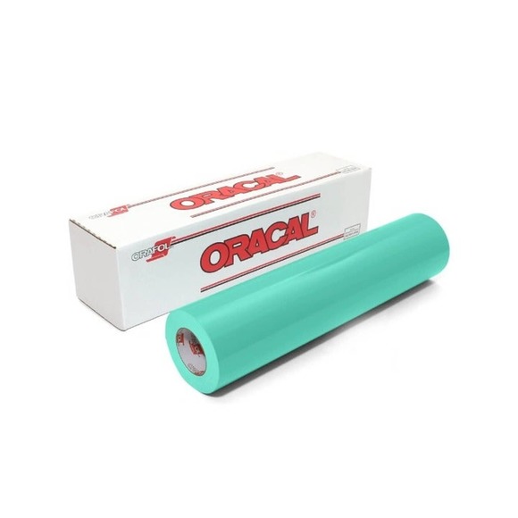 2 Pack 12"x 1 Yard Oracal 651 MINT & TURQUOISE Cricut Hobby Craft Vinyl - Picture 3 of 4